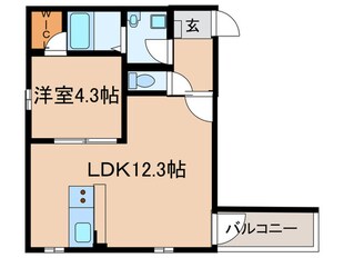 NAGOYA the FORESTの物件間取画像